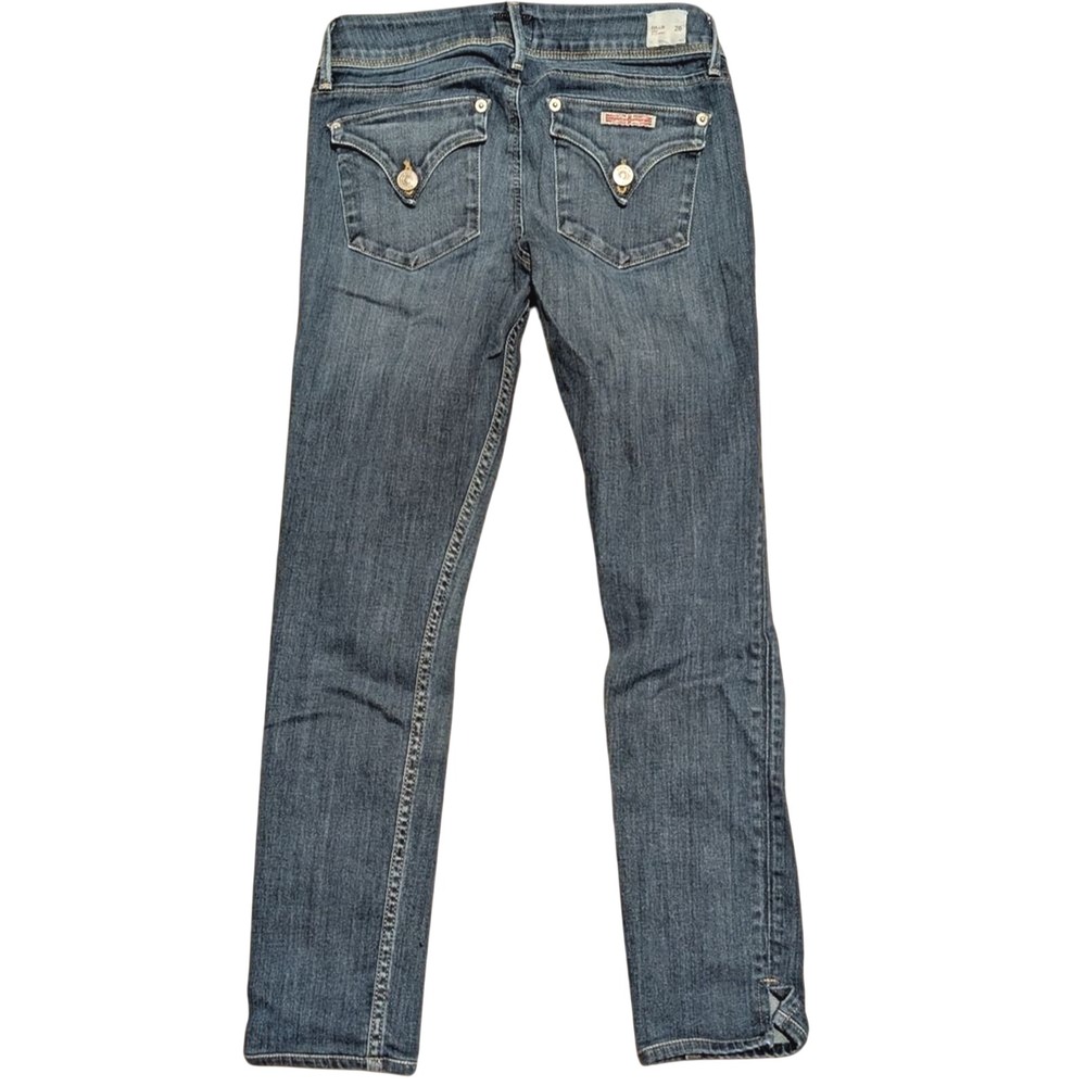 Hudson Jeans Womens 26 Collin Ankle Skinny Slim‎ Faded Designer Premium Denim